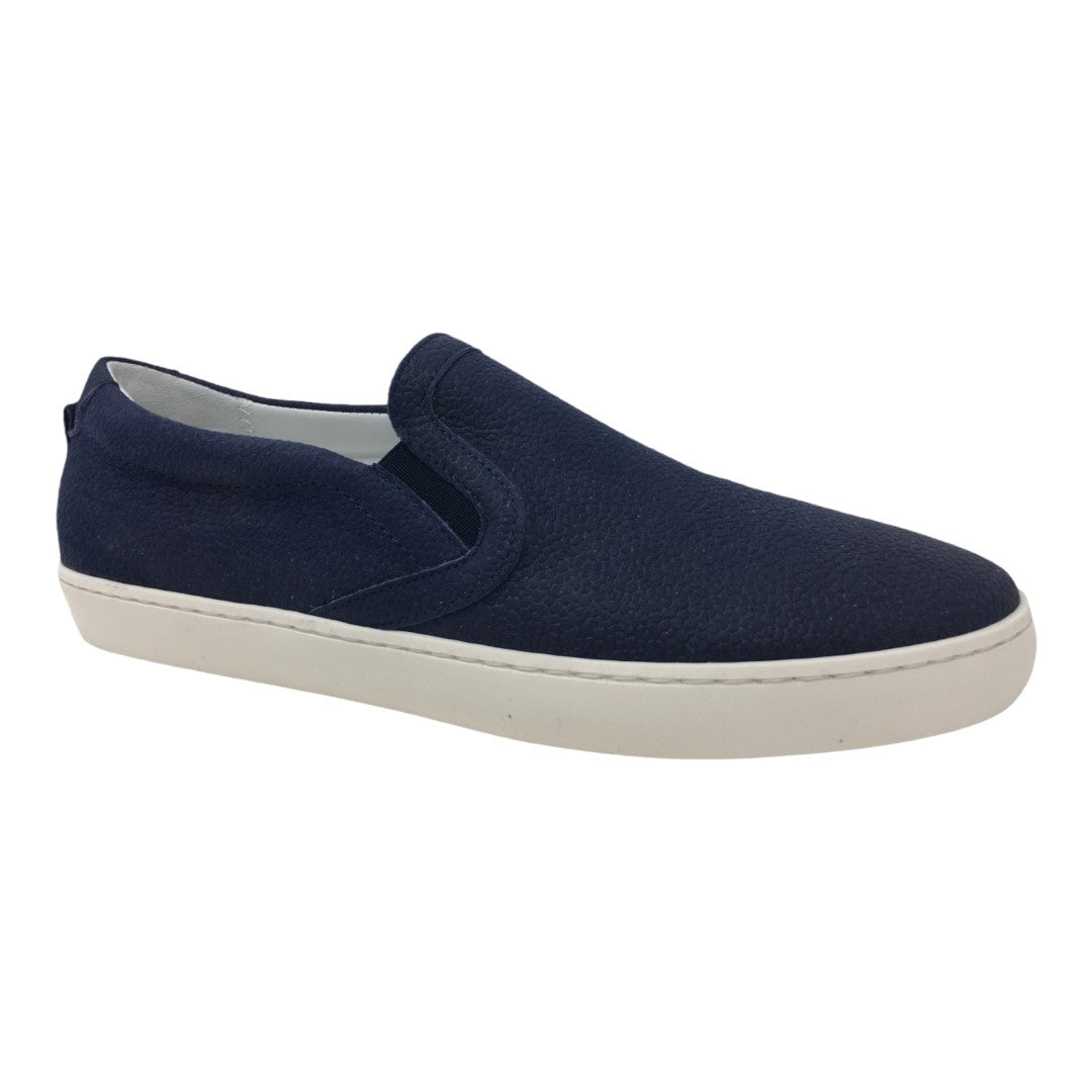 19607 - Navy Soft Leather Sneaker for Girl by Beberlis Beberlis