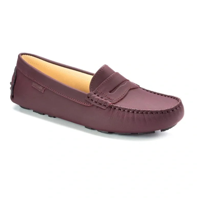 Bordo Sahara Girls Mocassin Loafer soft style made in Italy