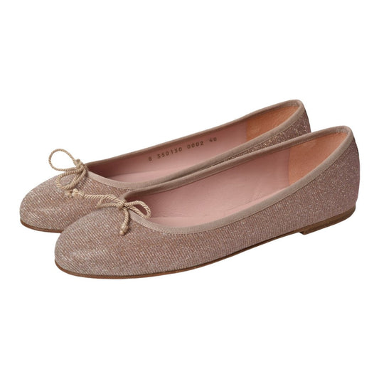 38189 - Pink Glitzy Flats for Teen/Women by Pretty Ballerinas Pretty Ballerinas