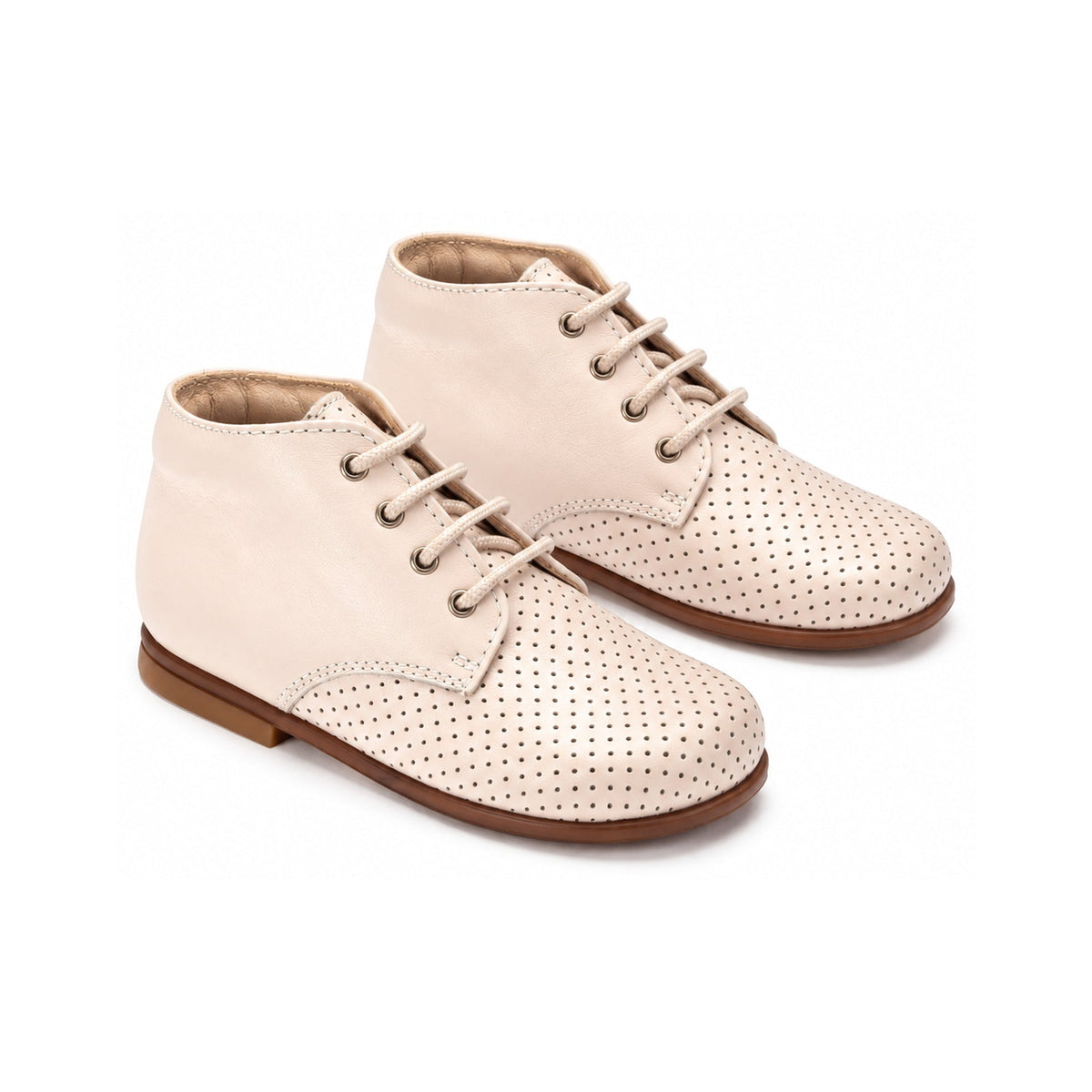 Soft Pink Leather Summer High Top for Toddlers