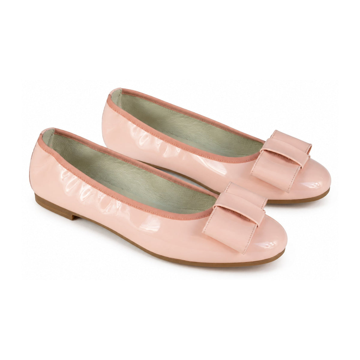 Blush Patent Leather Flats for Girl/Teen/Women by London Kids