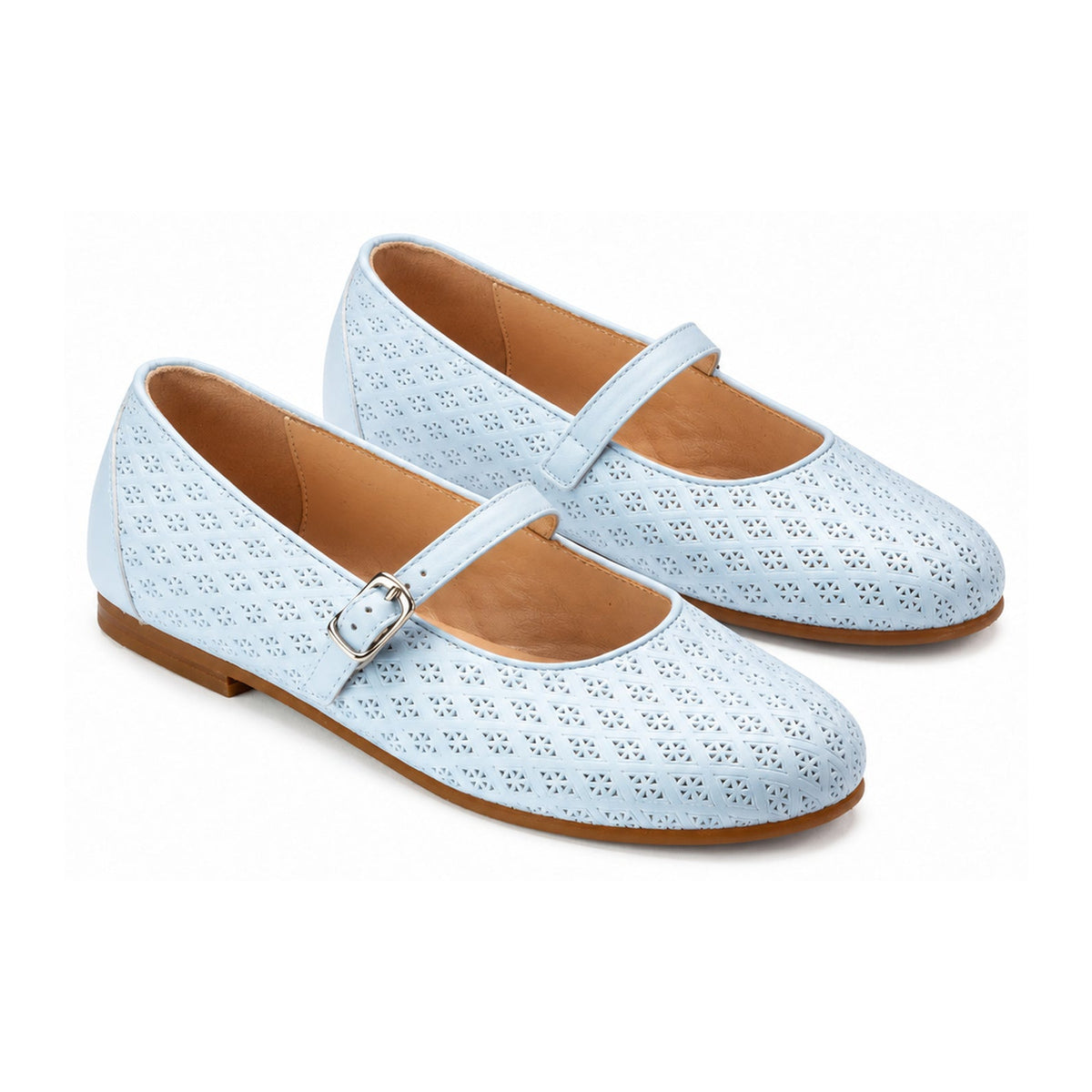 Blue Soft Leather Strap for Girl by London Kids