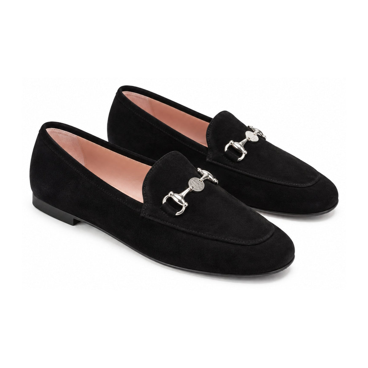 Black Suede Flat Loafer for Teen/Women by Pretty Ballerinas