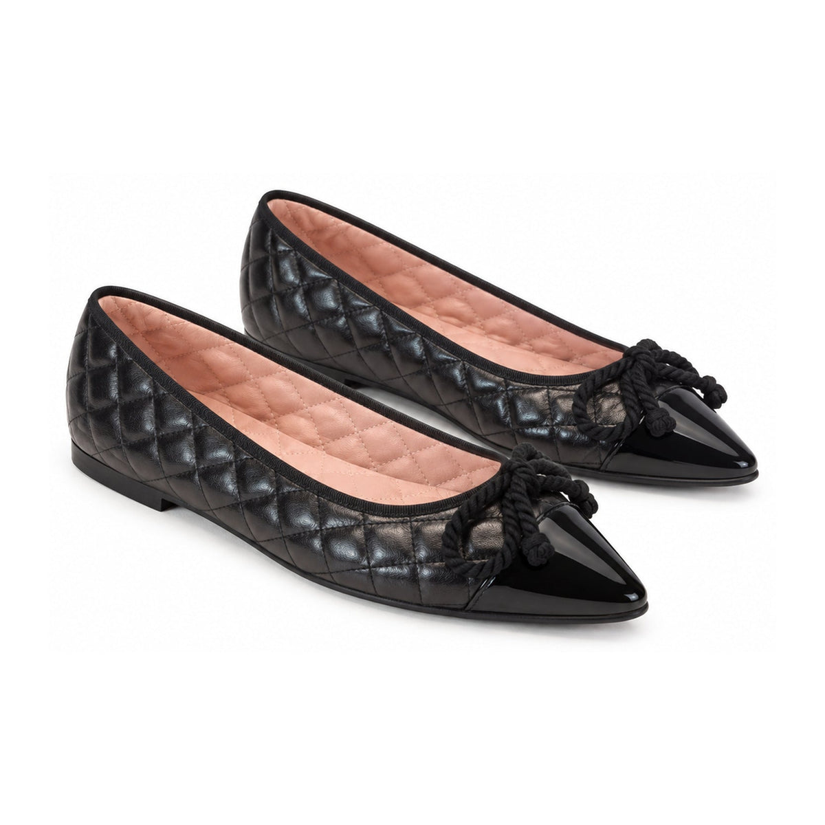 Black Soft Leather Flats for Teen/Women by Pretty Ballerinas