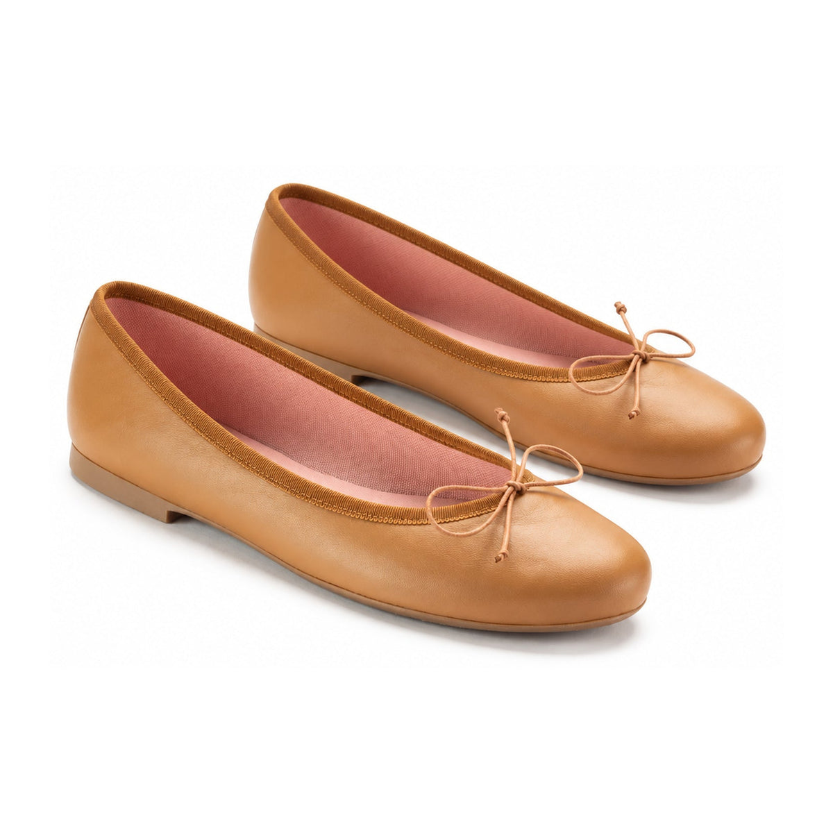 Sadle Leather Teens Bow Shoe