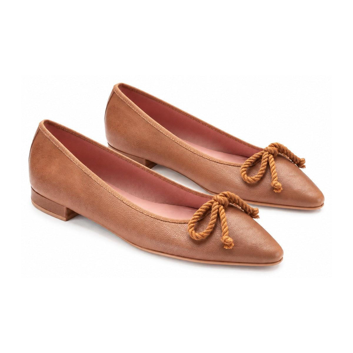 Nude Soft Leather Flats for Teen/Women by Pretty Ballerinas