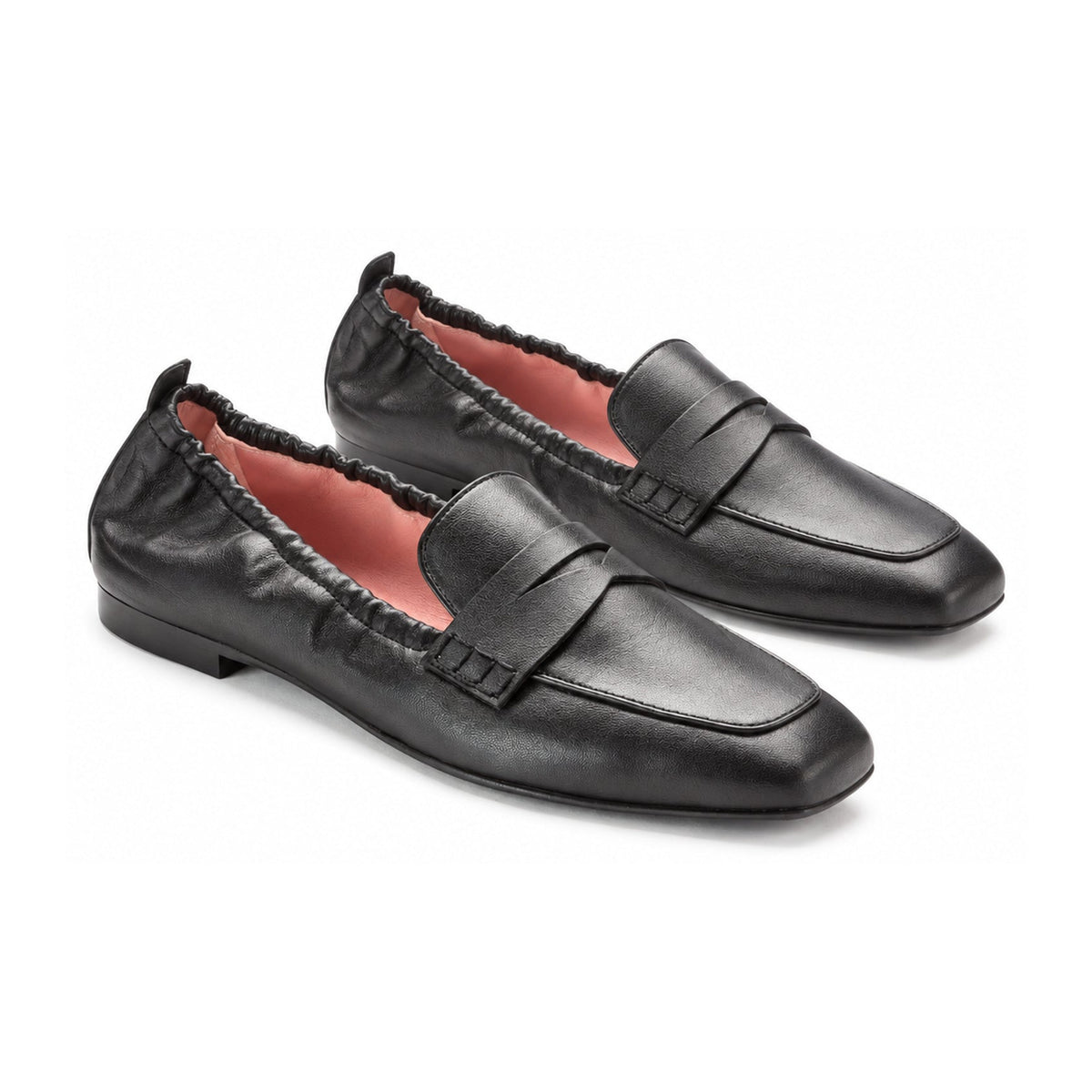 Black Soft Leather Flats for Teen/Women by Pretty Ballerinas