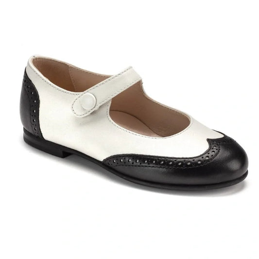 Cream soft leather strap for girl by London Kids - cream color, soft leather material, strap design