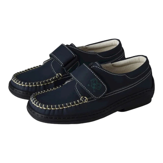 2513 - Navy Sahara with Beige Stitch London Kids