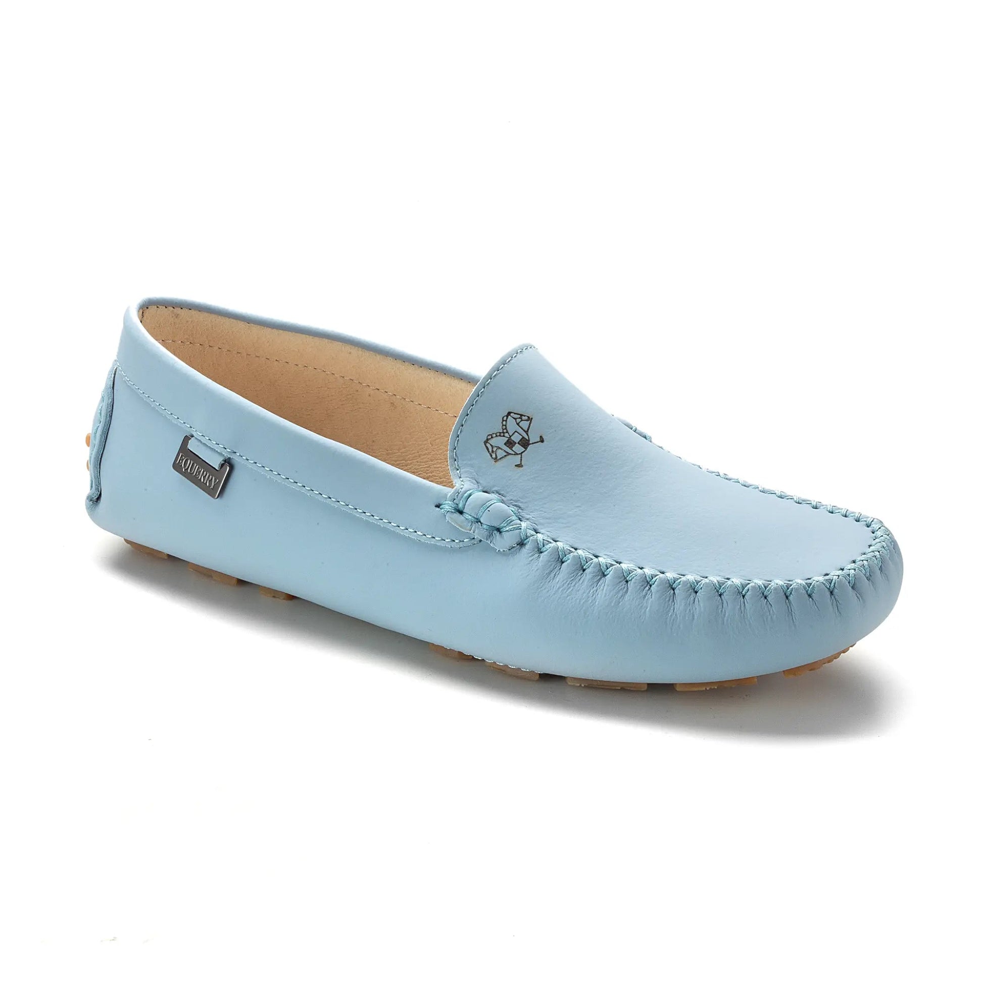 2549 - Arctic Blue Sahara Girls Loafer London Kids