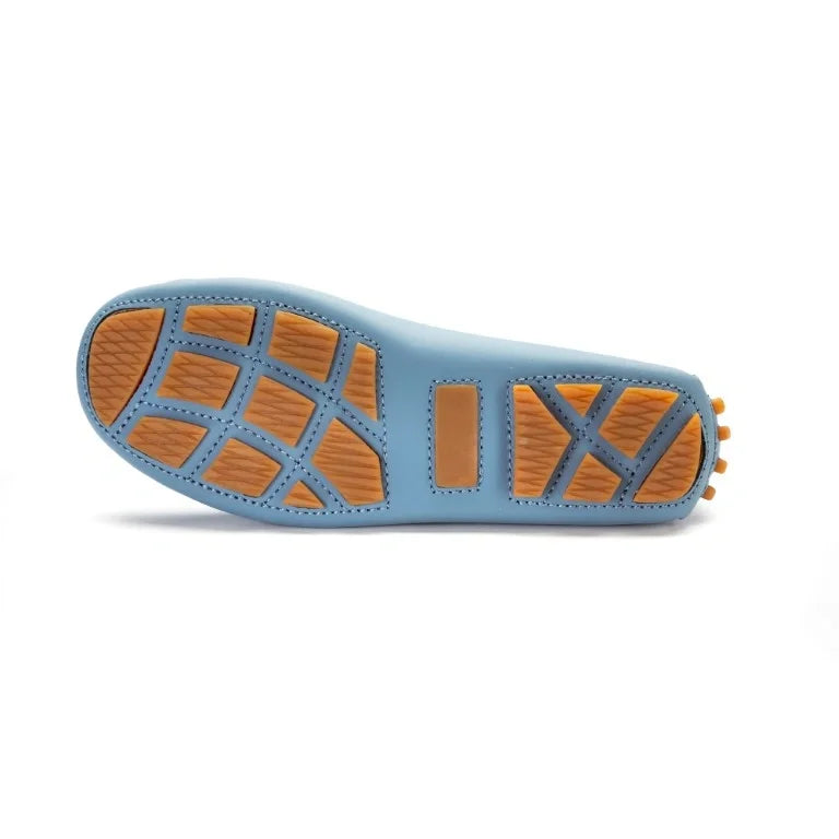 Denim Sahara Girls Mocassin Loafer casual shoe made in Italy