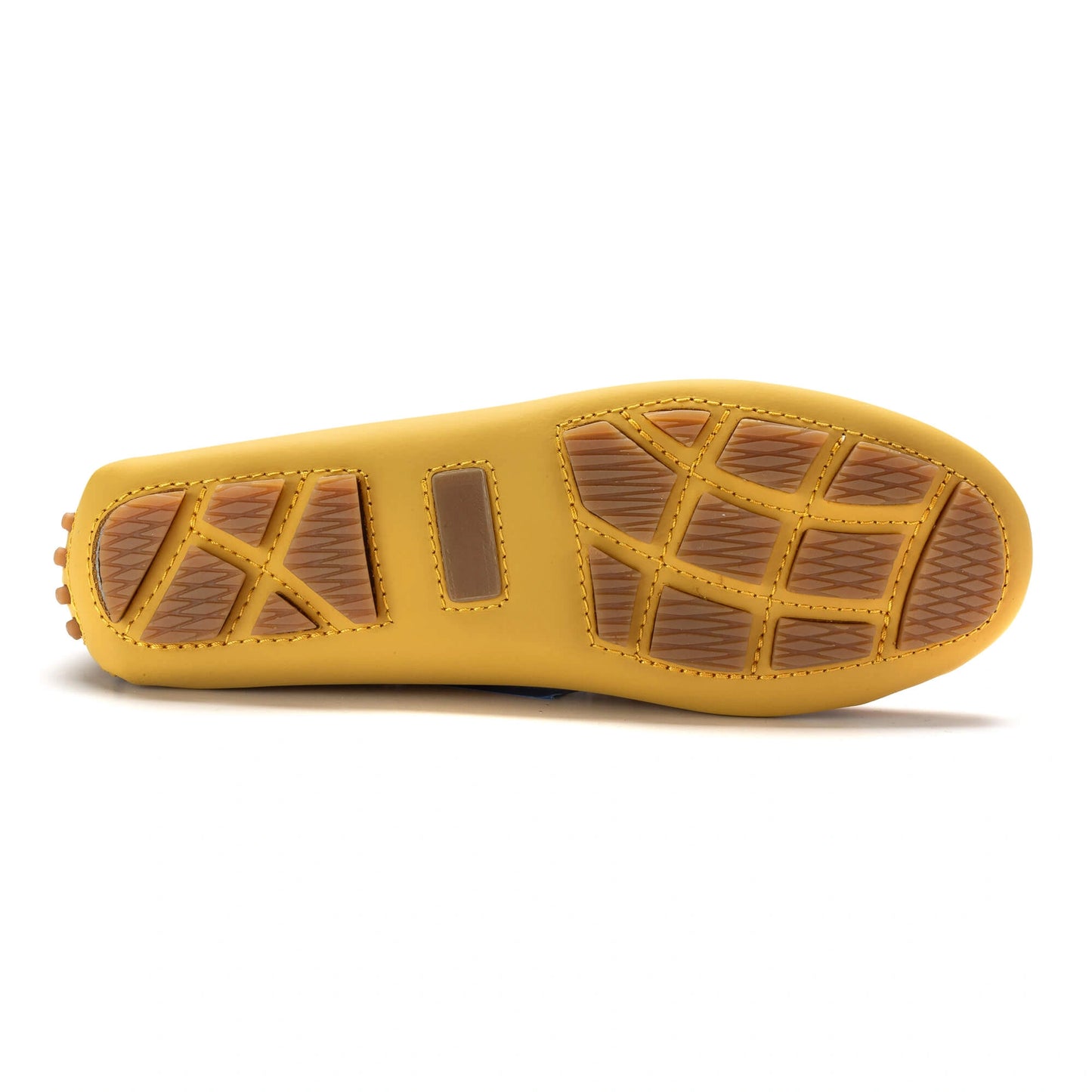 2582 Mustard Sahara Girls Mocassin Loafer, made in Italy