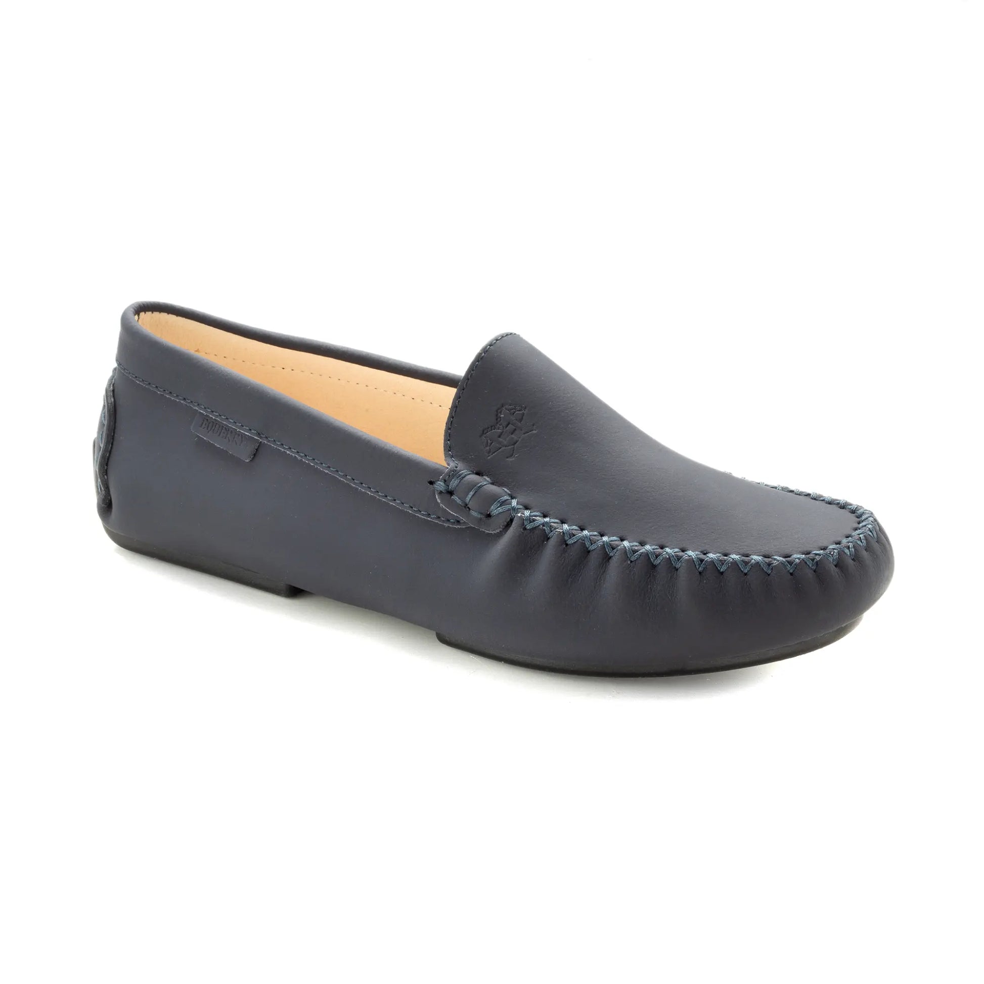 2600 Navy Sahara Classic Moccasin for Girls, Teens, and Women