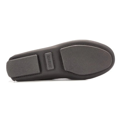 Black Sahara Mocassin Fringe Style Loafer for Girls