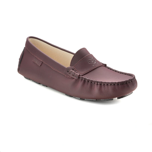 2699 Bordo Sahara Girls Mocassin Fringe - Comfortable & Stylish