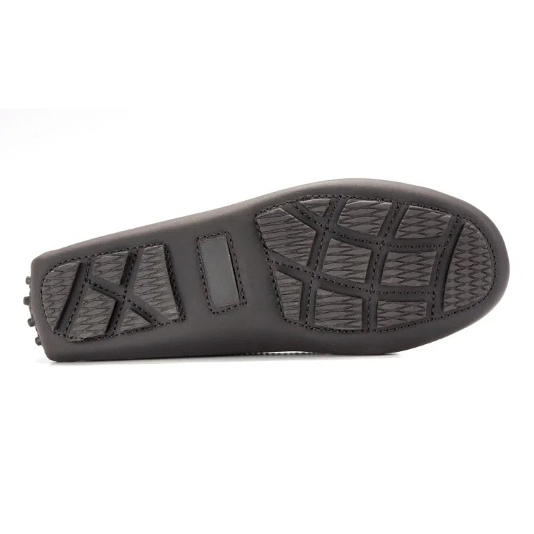 26990 Black Sahara Girls Mocassin soft loafer made in Italy