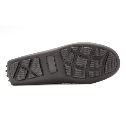 26990 Black Sahara Girls Mocassin soft loafer made in Italy