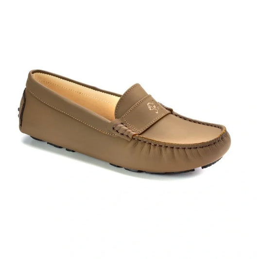 26990 Carob Sahara Girls Mocassin Casual Shoes