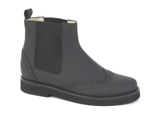 3049 - Black Sahara Teens Bootie London Kids