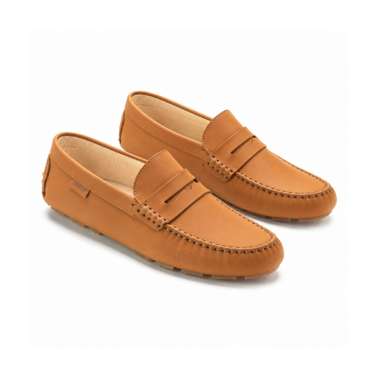 2582 - Tan Sahara Girls Moccasin Loafer