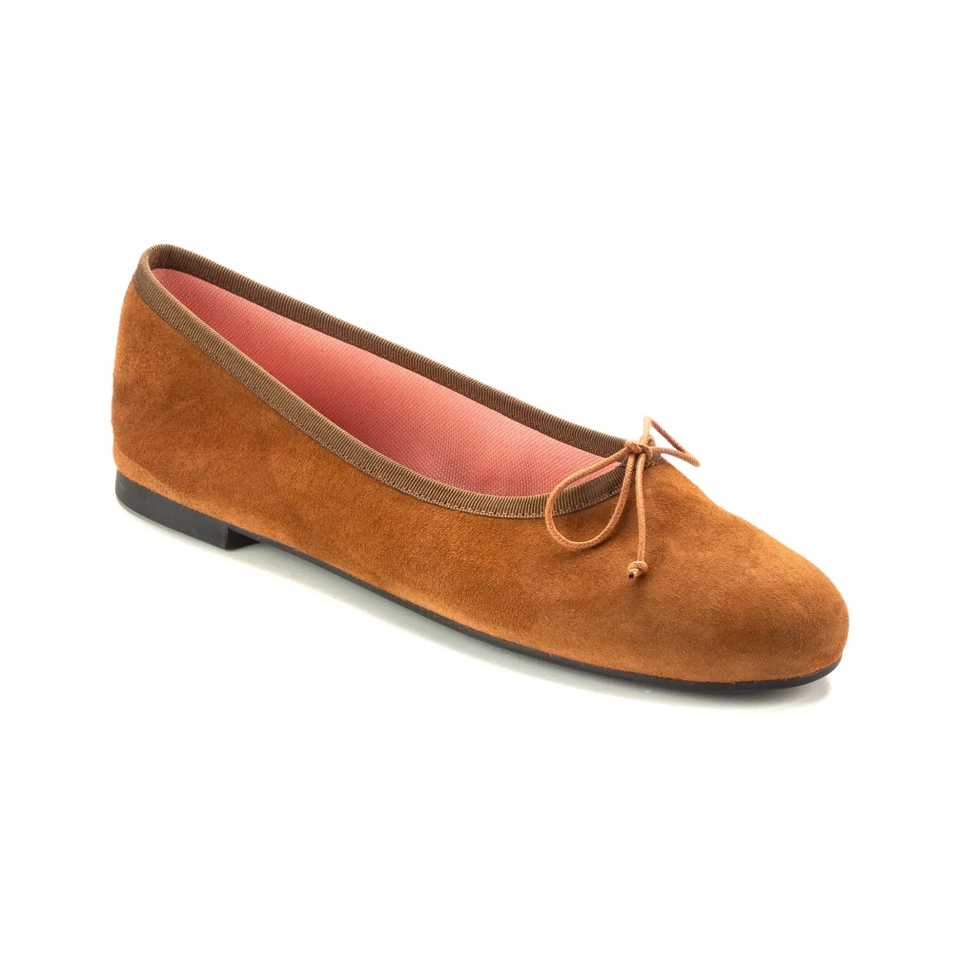 Image of 49788 Rust Sueder Teens Bow Shoe