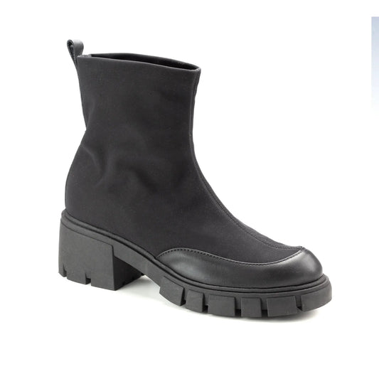 50900 - Black Stretch '50900 - Black Stretch Teen Bootie by Pretty Ballerinas' Pretty Ballerinas