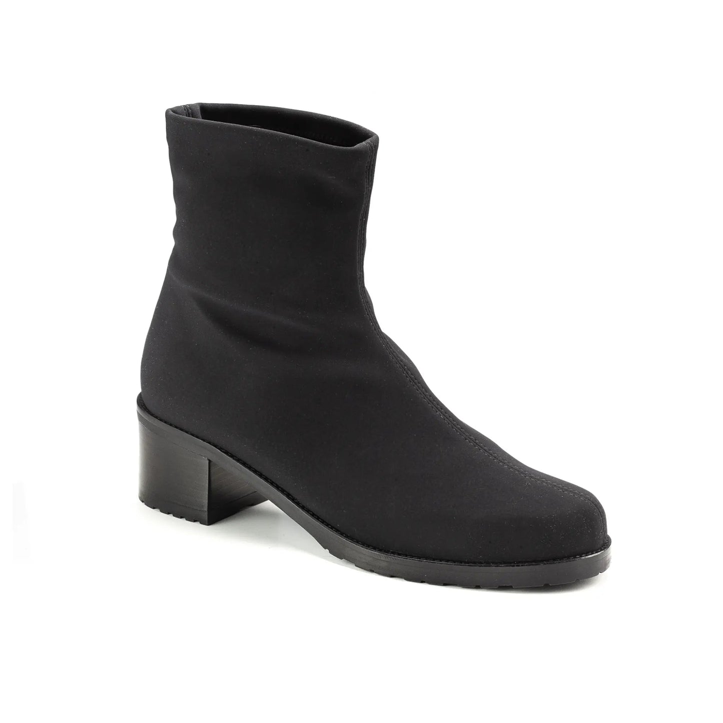 50923 - Black Stretch Teen Bootie Pretty Ballerinas