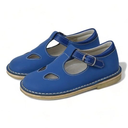 Blue Avio Sahara Boys T Strap Sandal Shoe