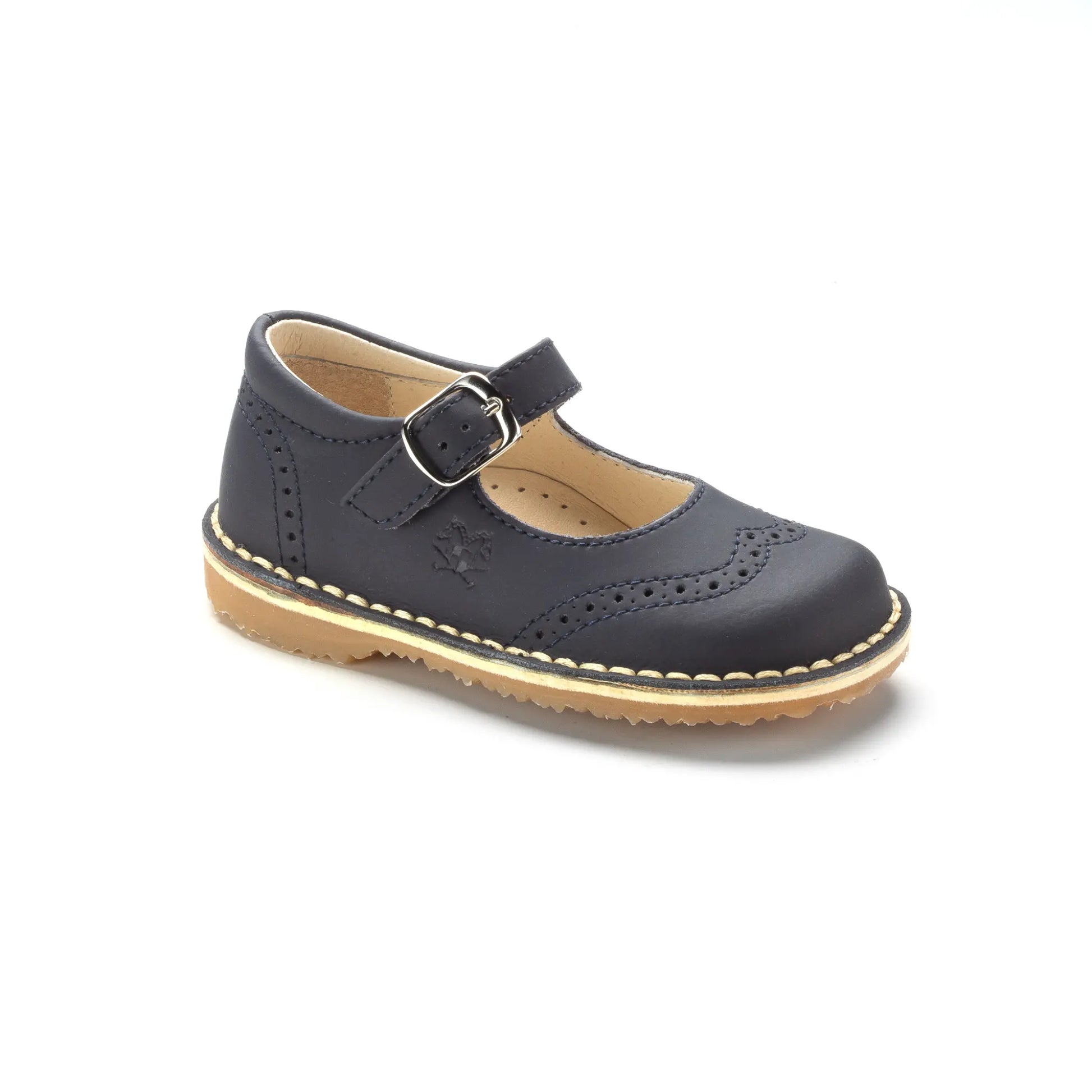 Navy Sahara Boys T Sandal Shoe made in Italy