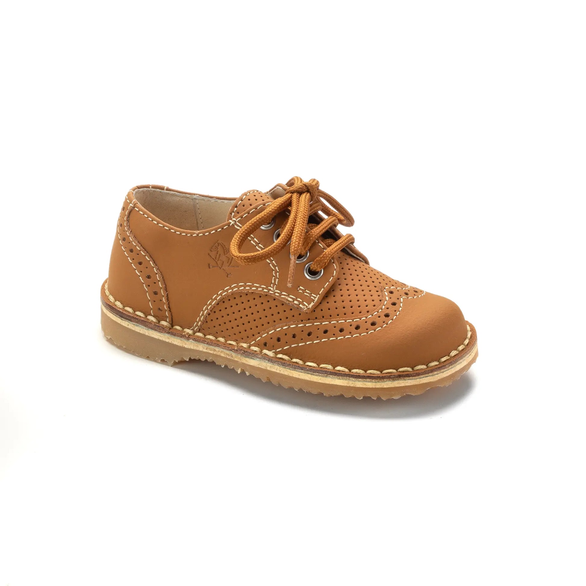 Boys Tan Sahara Summer Oxford