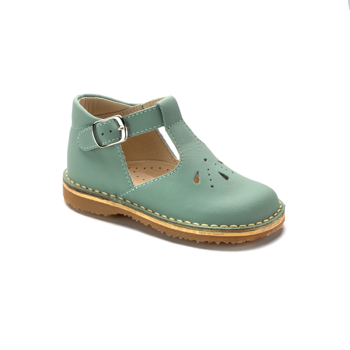 7151 Mint Sahara Hi-Top Toddler Girl Shoe with Strap Detail