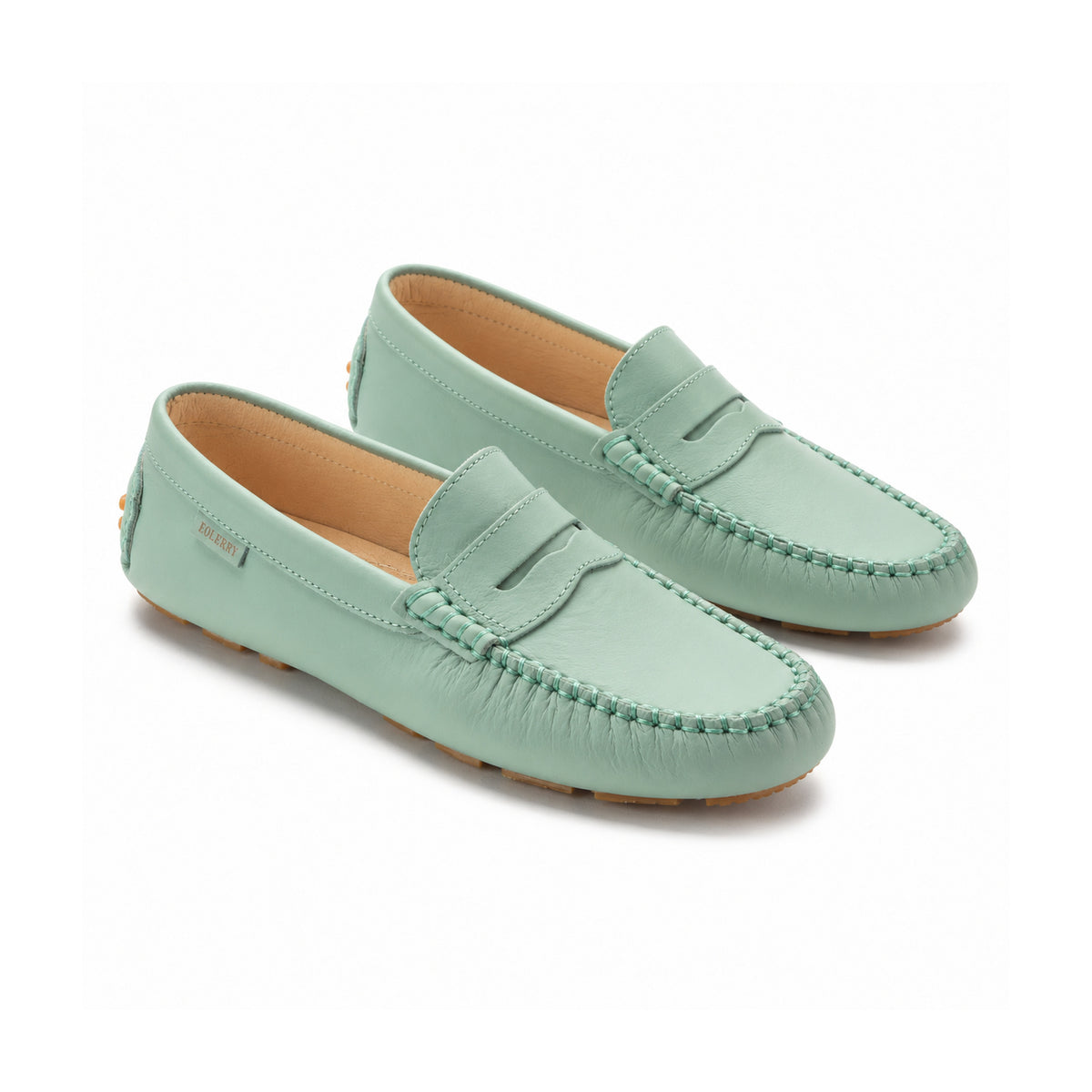 2582 - Mint Sahara Girls Mocassin Loafer