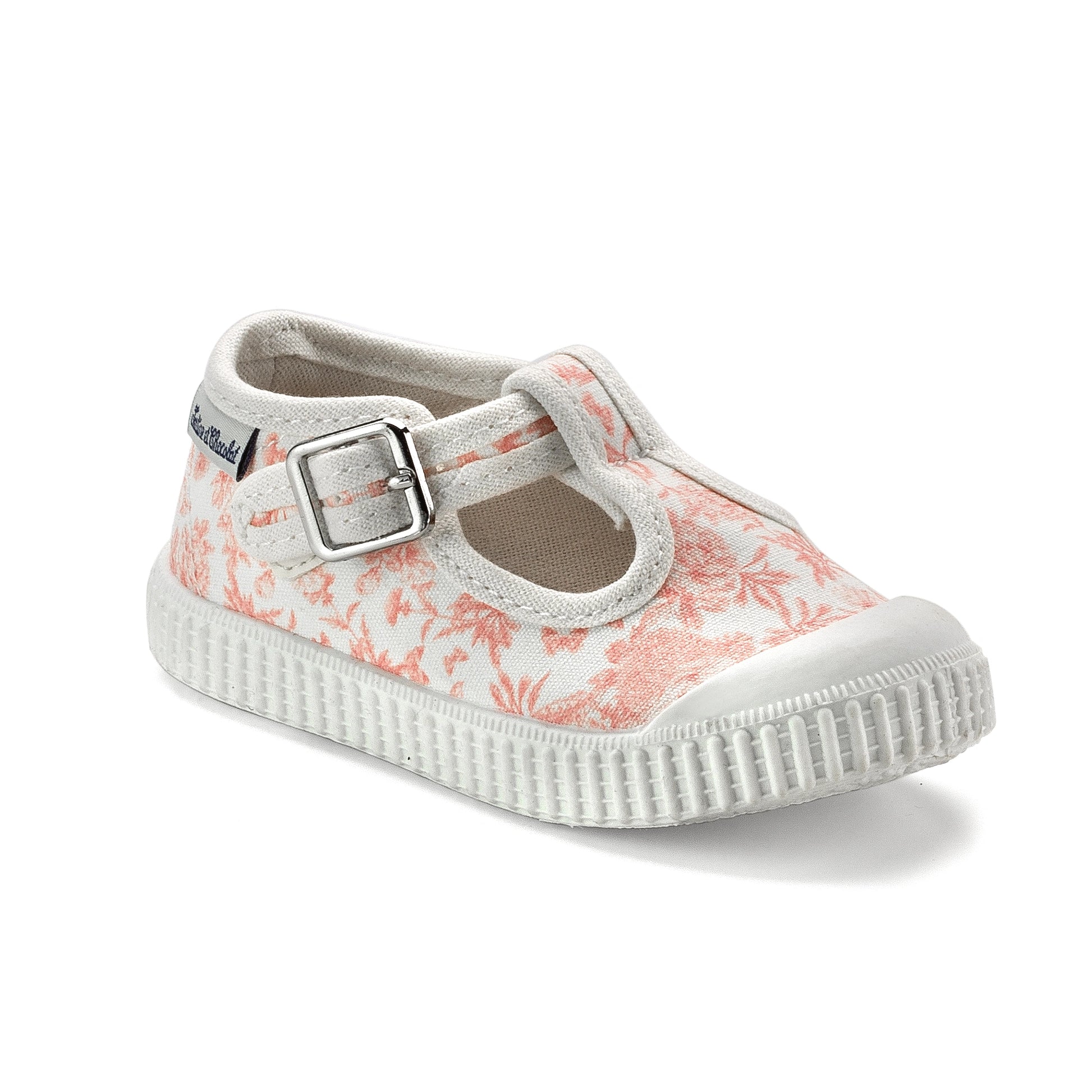 Pink baby sneaker soft for toddler girl made in Spain