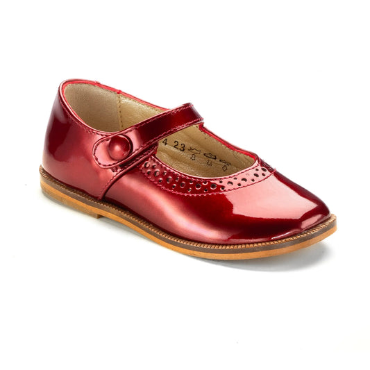 Bordo Patent MaryJane dress shoe for toddlers