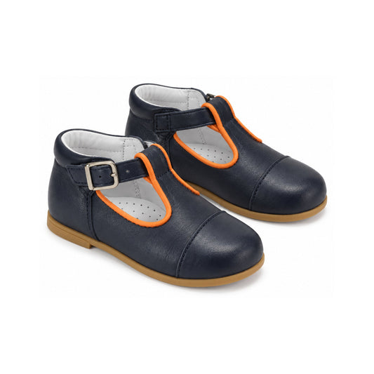 Navy Soft Leather Strap for Toddler by Beberlis