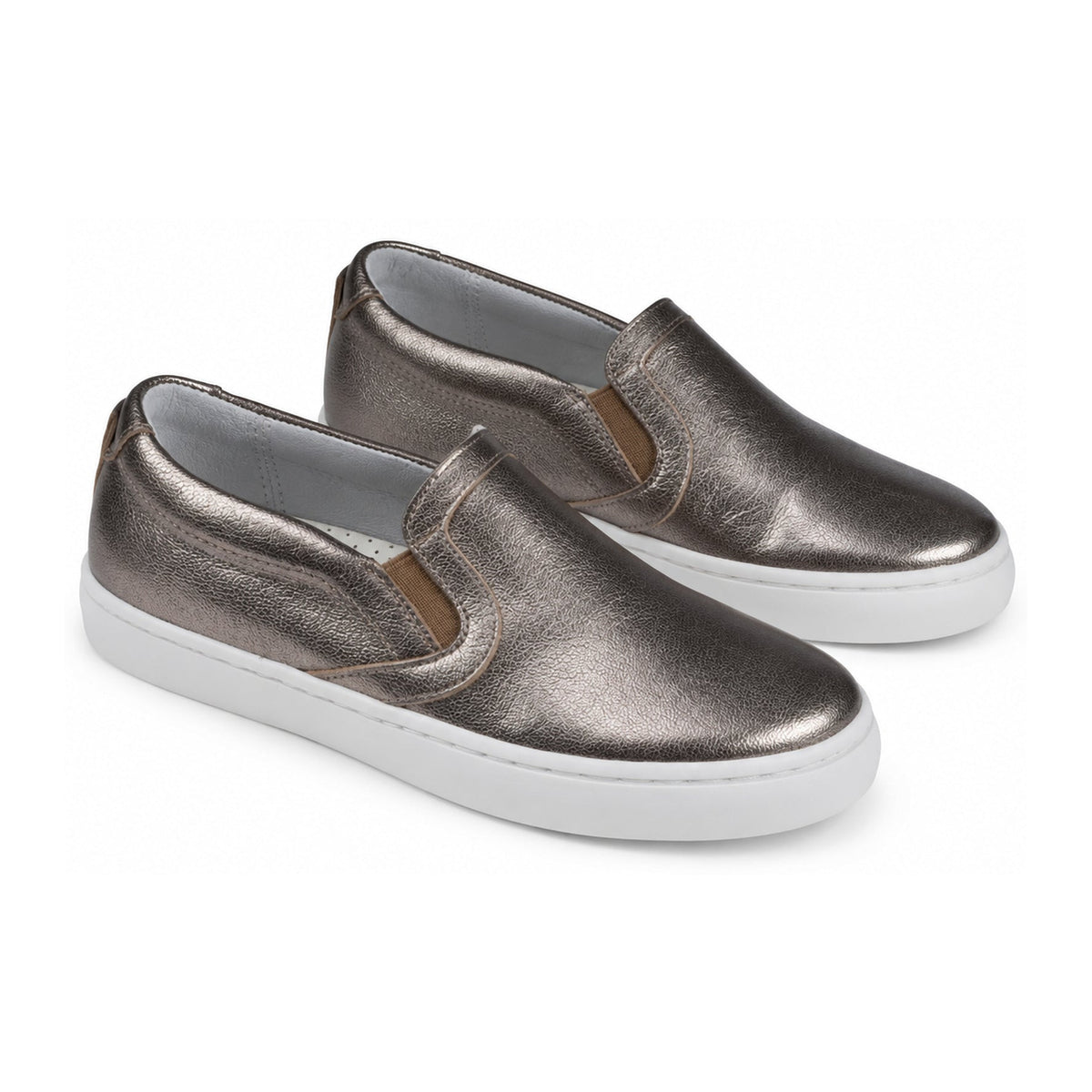 Metalic Soft Leather Sneaker for Girl by Beberlis