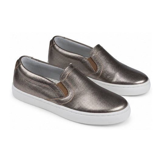 Metalic Soft Leather Sneaker for Girl by Beberlis