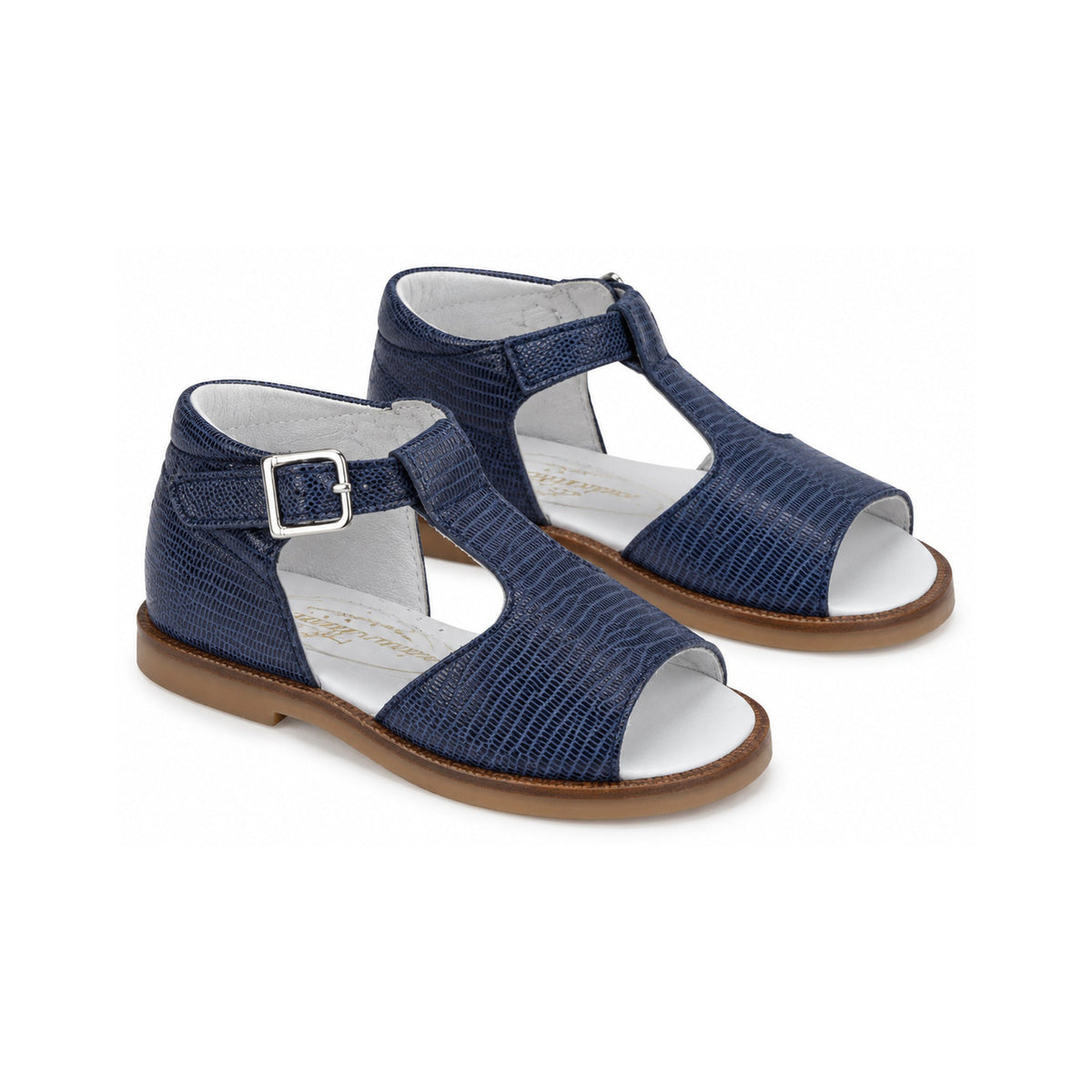 Navy Soft Leather Strap for Toddler by Beberlis