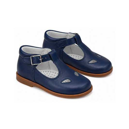 Navy Soft Leather Strap for Toddler by Beberlis