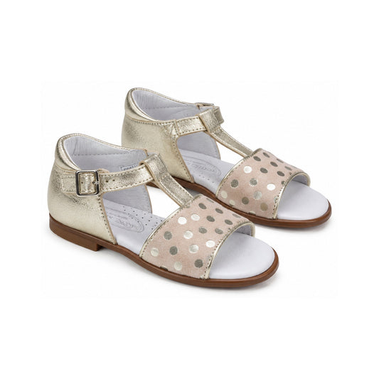Gold Soft Leather Strap for Toddler by Beberlis