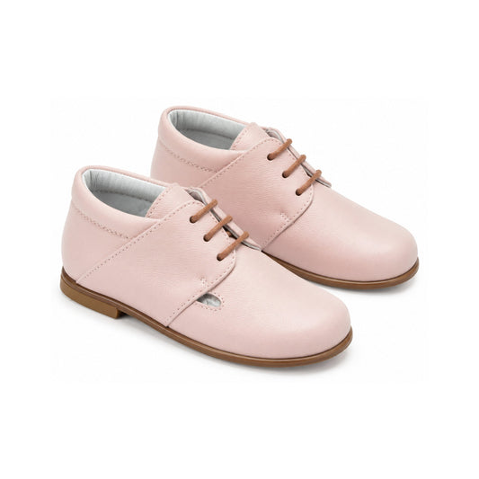 Pink Soft Leather Lace for Toddler by Beberlis