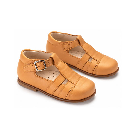 Tan Soft Leather Strap for Toddler by Beberlis