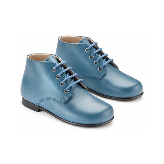 Toddler Blue Teal Lace High Shoe
