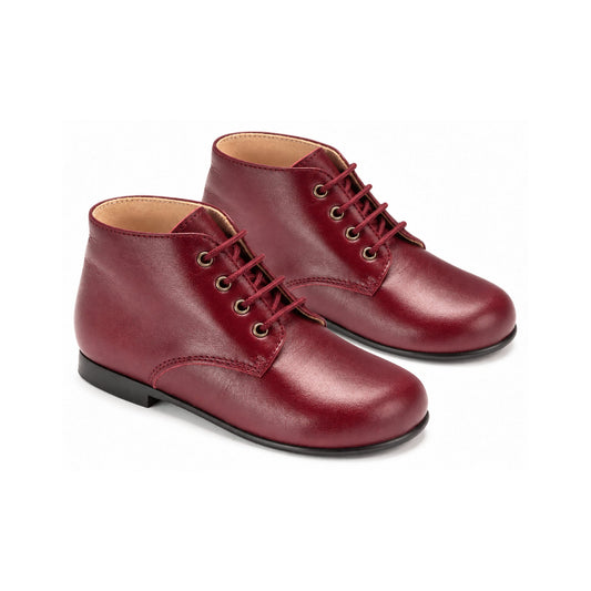 Bordo Soft Leather Lace for Toddler by Beberlis