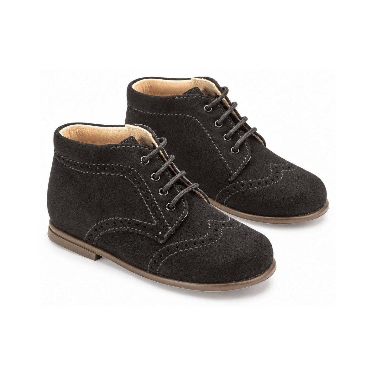 Black Suede Lace for Toddler by Beberlis
