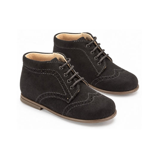 Black Suede Lace for Toddler by Beberlis