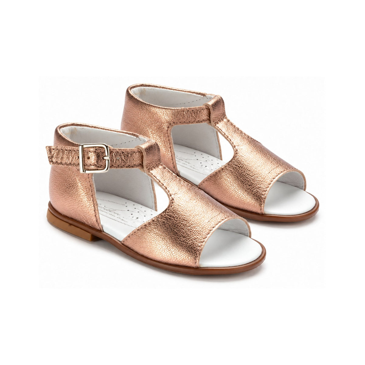 Gold Rose Baby`s Sandal
