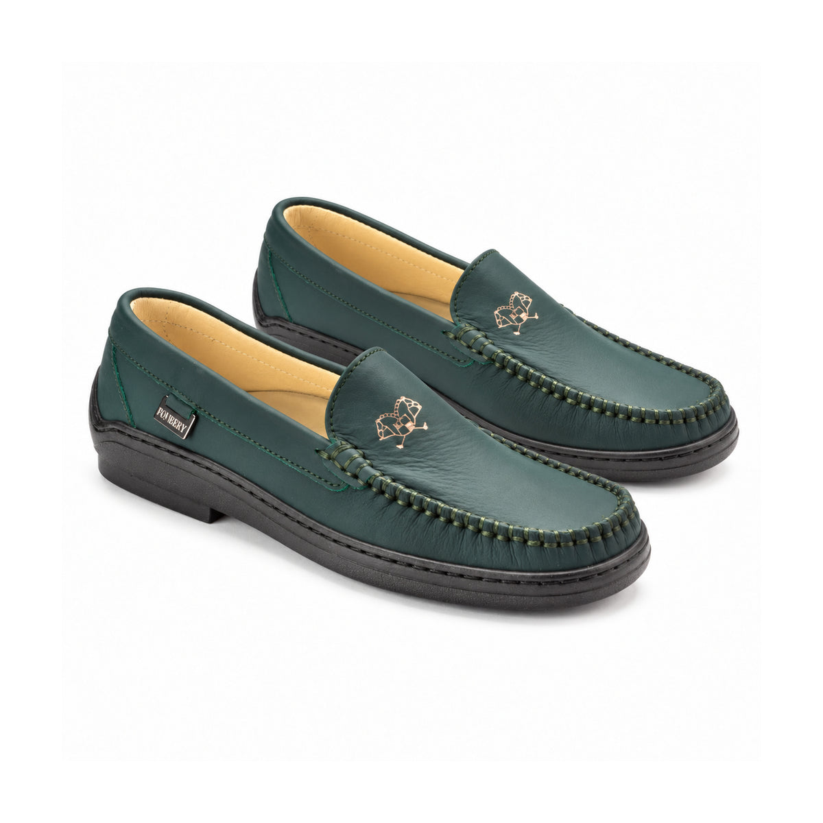 2693 - Green Sahara Girls Mocasin