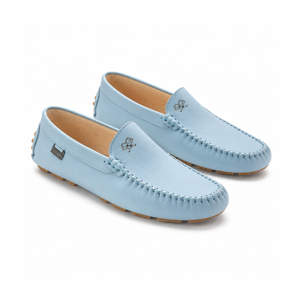 2549 - Arctic Blue Sahara Girls Loafer