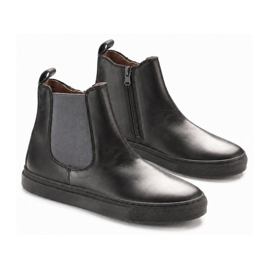Black Soft Leather Bootie for Girl/Teen/Women by Galluci